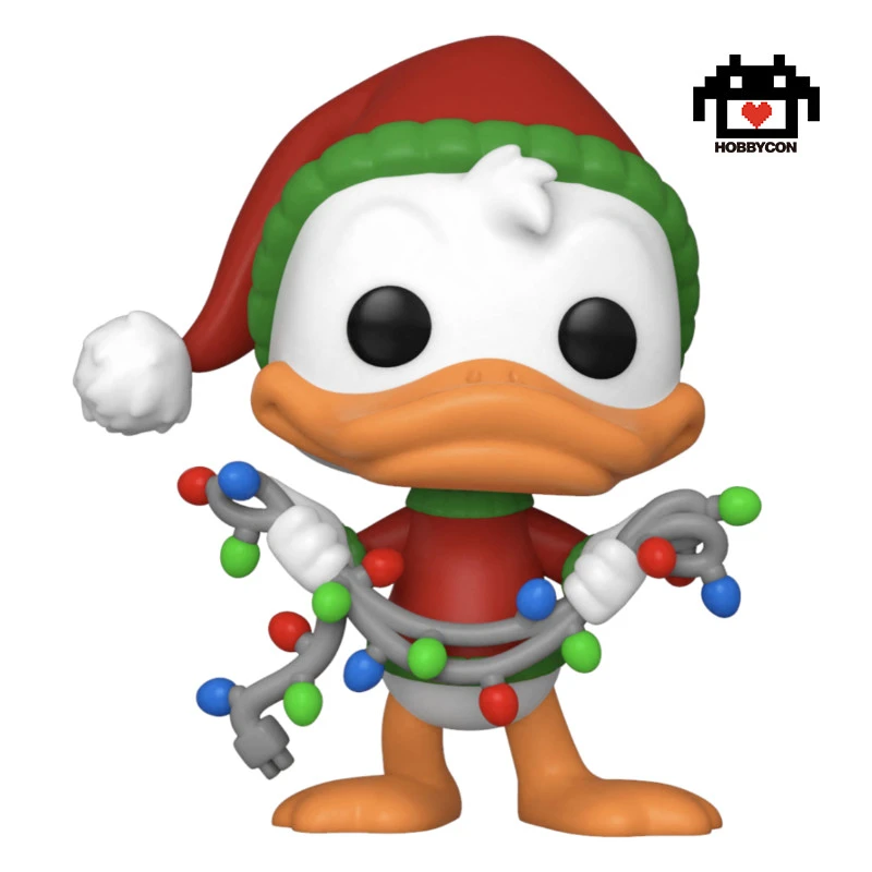 Pato Donald Disney Holiday 1128 Funko Pop HobbyCon