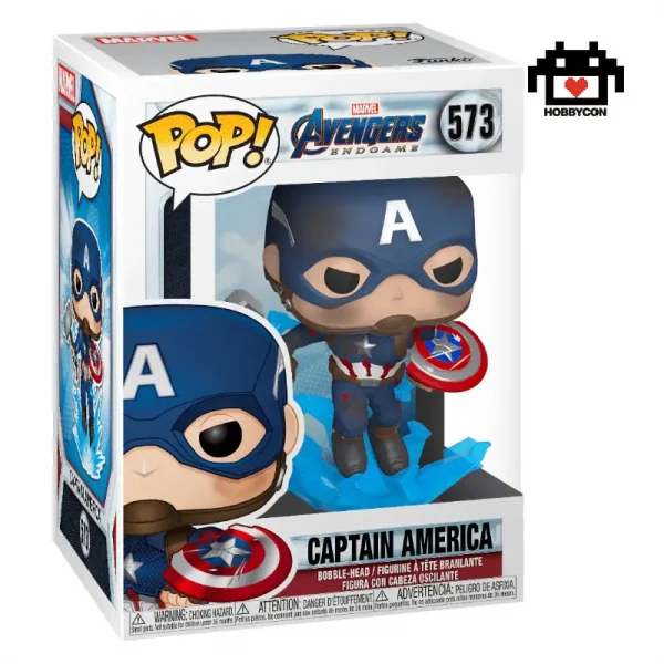 Avengers Endgame-Captain America-573-Hobby Con-Funko Pop