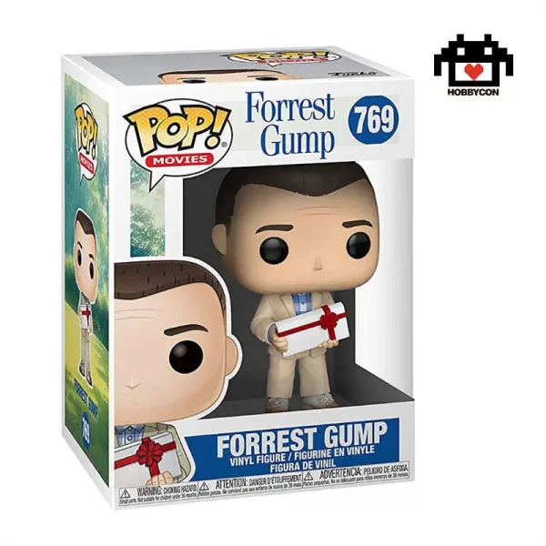 Forrest-Gump-con-Chocolates-Hobby-Con-Funko-Pop
