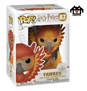 Harry Potter-Fawkes-87- Hobby Con-Funko Pop