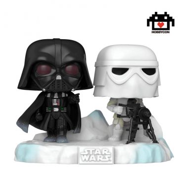 Star Wars El Imperio Contraataca-Darth Vader y Snowtrooper-40th