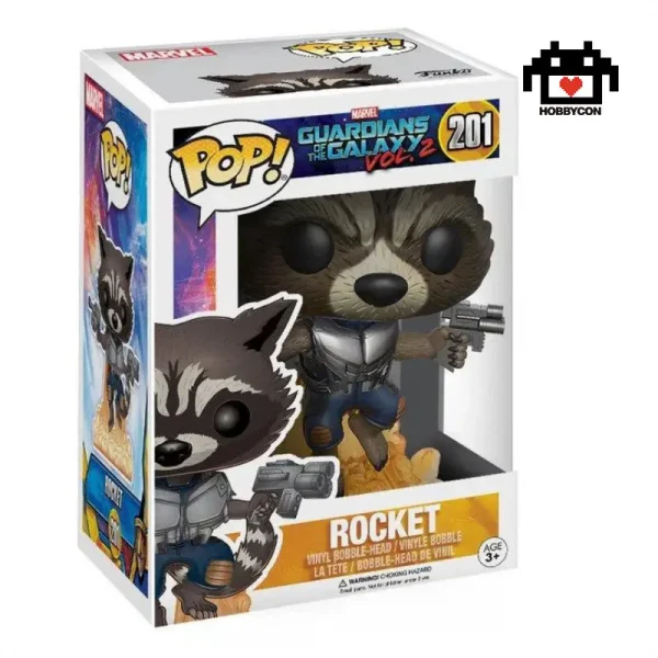 Guardians of the Galaxy-Volumen 2-Rocket Raccoon-201-Hobby Con