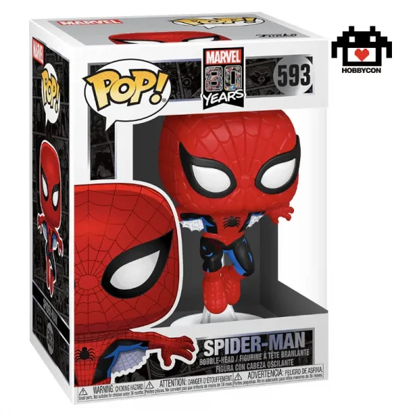 Marvel-80 Years-Spider-Man-593-Hobby Con