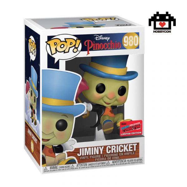 Pinocho-Jimmy Cricket-980-Funko Pop-Hobby Con-2020 Fall Convention