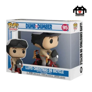 Lloyd Christmas en Bicicleta 6" - Rides -  Tontos y más Tontos – 95 - Funko Pop!