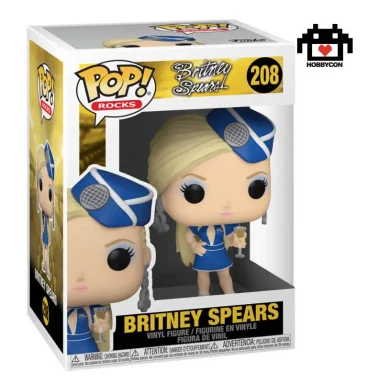 Britney Spears-Toxic-208-Funko Pop-Hobby Con