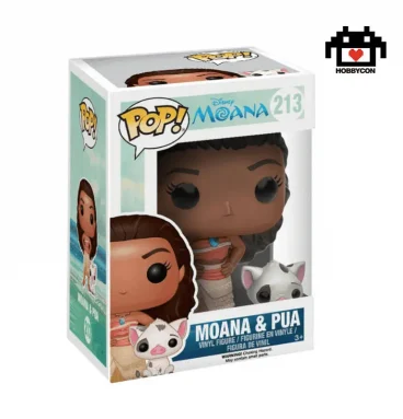 Moana-Moana y Pua-Funko Pop-Hobby Con-213