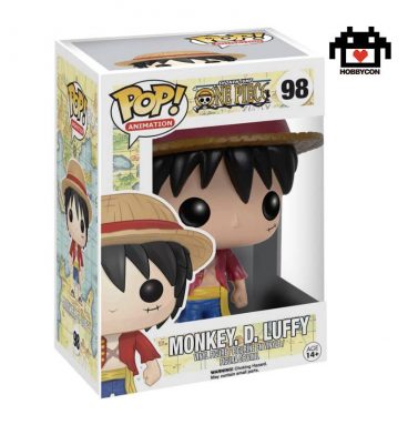 One Piece-Monkey D Luffy-98-Hobby Con-Funko Pop