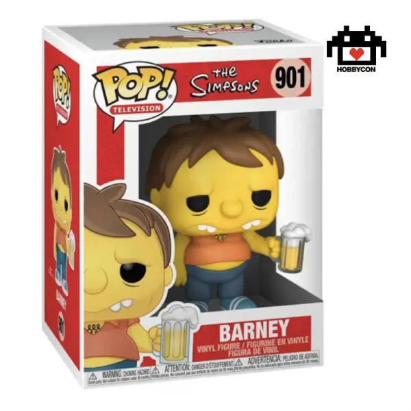 Barney Gumble - Los Simpson - 901 - Funko Pop!