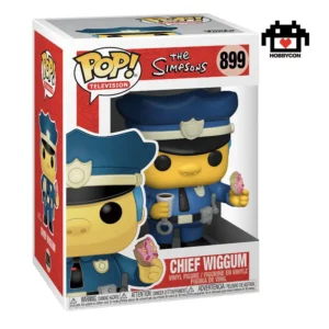 Los Simpsons-Chief Wiggum-Hobby Con-Funko Pop-899