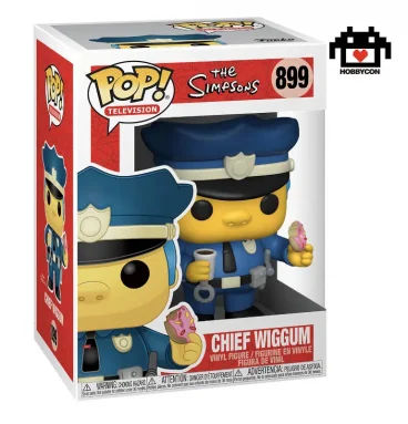 Los Simpsons-Chief Wiggum-Hobby Con-Funko Pop-899