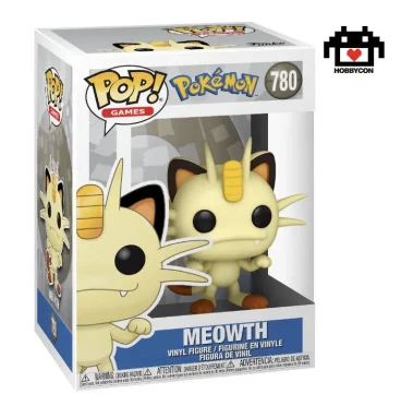 Pokemon-Meowth-Hobby Con-Funko Pop-780