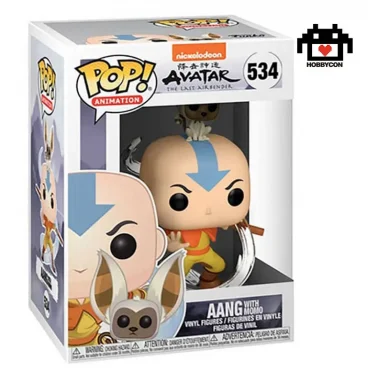 Avatar the last Airbender - Aang y Momo - Hobby Con