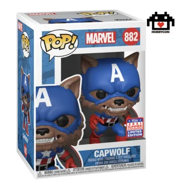 Marvel-Capwolf-Hobby Con-Funko Pop-882-Summer Convention 2021