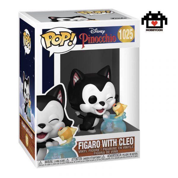 Pinocchio-Figaro with Cleo-1025-Hobby Con-Funko Pop