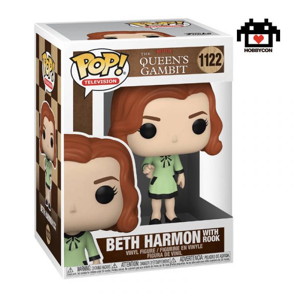 Queens Gambit - Beth Harmon con Torre - Hobby Con