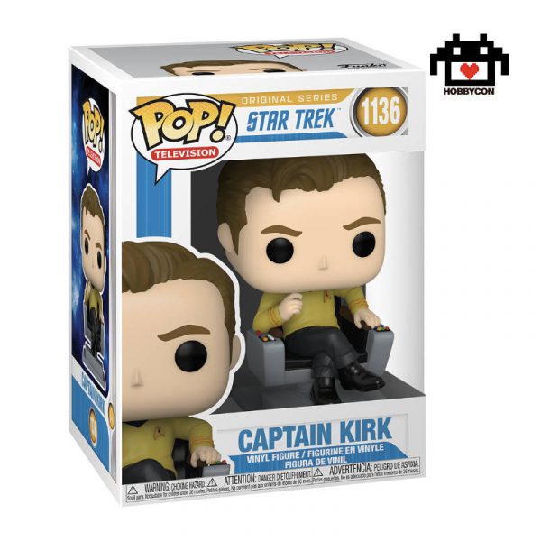 Star Trek - Captain Kirk en Silla - Hobby Con