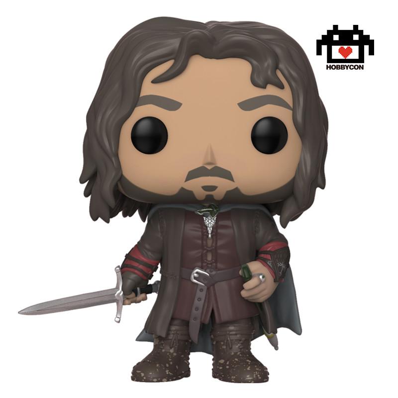 The Lord of the Rings-Aragorn-Hobby Con- Funko Pop-531