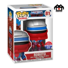 Masters of the Universe-Roboto-81-Hobby Con-Funko Pop