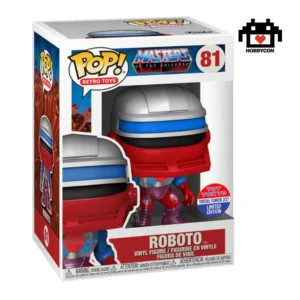 Masters of the Universe-Roboto-81-Hobby Con-Funko Pop