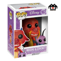 Mulan-Mushu y Cricket-Hobby Con-Funko Pop-167