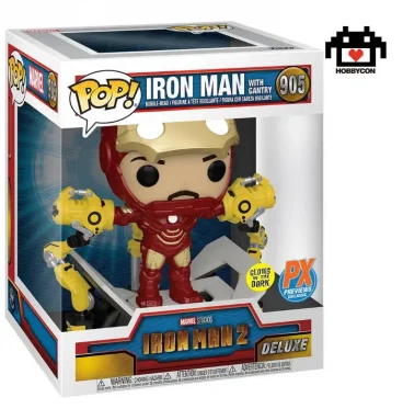 Iron Man 2 - Iron Man con Gantry - Hobby Con