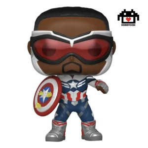 The Falcon and The Winter-Captain America- Hobby Con-Funko Pop-818-Amazon Exclusive