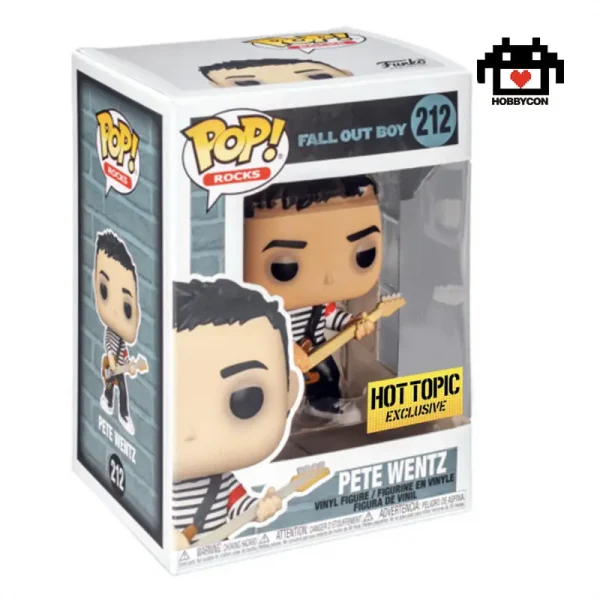 Fall Out Boy-Pete Wentz-212-Hobby Con-Funko Pop-Hot Topic