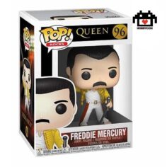 Queen-Freddie Mercury-Wembley 1986-96-Hobby Con-Funko Pop