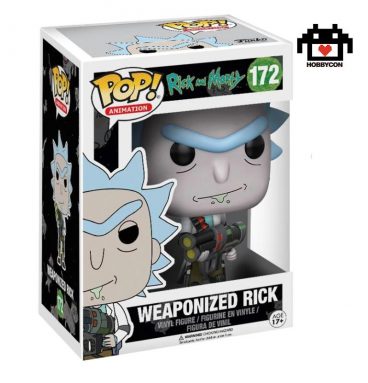 Rick and Morty - Weaponized Rick-172- Hobby Con-Funko Pop
