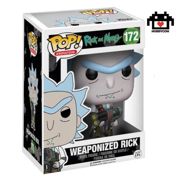 Rick and Morty - Weaponized Rick-172- Hobby Con-Funko Pop