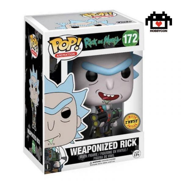 Rick and Morty-Weaponized Rick-Chase-172-Hobby Con-Funko Pop
