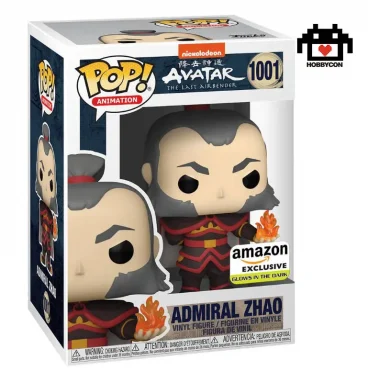 Avatar the last Aribender - Admiral Zhao - Hobby Con-Funko Pop-Amazon Exclusive