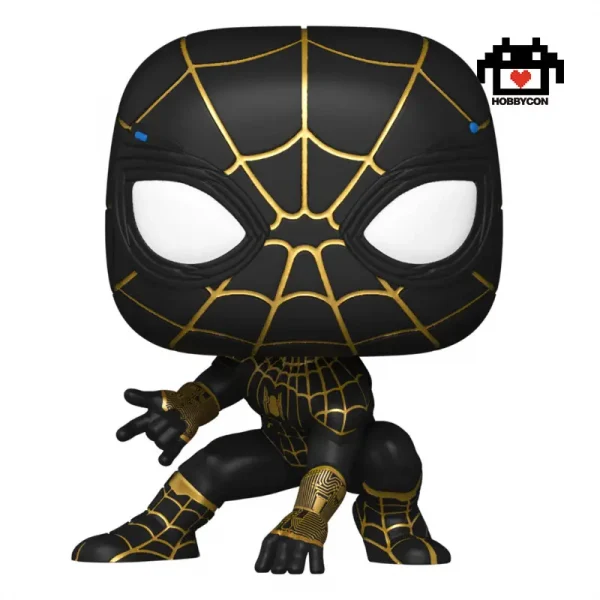 Spider-Man No Way Home-Spider-Man-Black Gold-Suit-911-Hobby Con