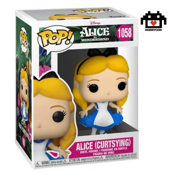 Alice in Wonderland-Alice-1058-Hobby Con-Funko Pop
