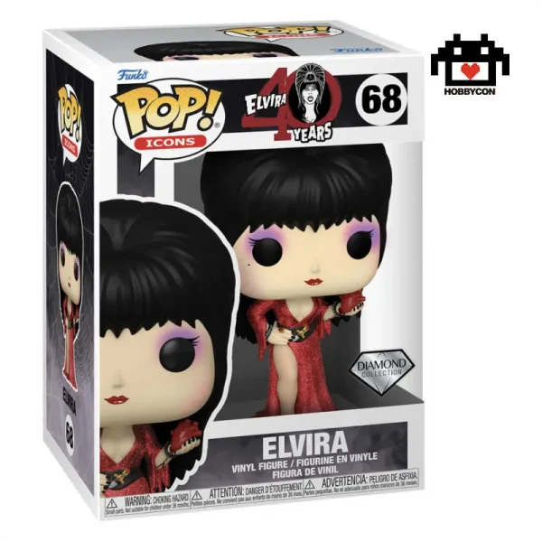 Elvira-68-Hobby Con-Funko Pop