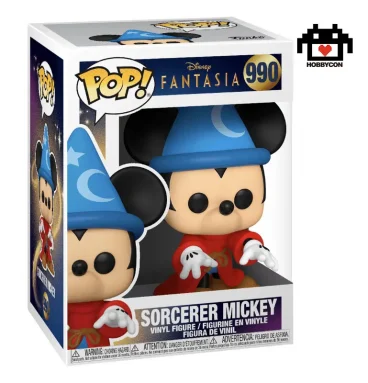 Fantasia-Sorcerer-Mickey-990-Hobby Con-Funko Pop