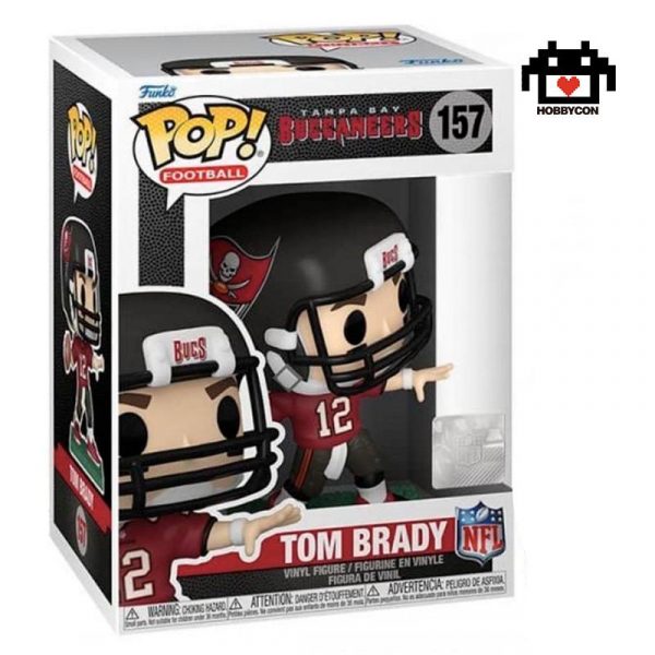 NFL-Tom Brady-157-Hobby Con-Funko Pop