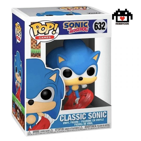 Sonic-632-Hobby Con-Funko Pop