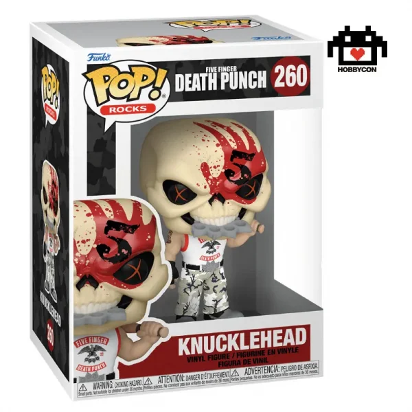 Five Finger Death Punch-Knucklehead-260-Hobby Con-Funko Pop