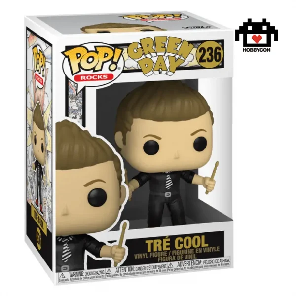Green Day-Tre Cool-236-Hobby Con-Funko Pop