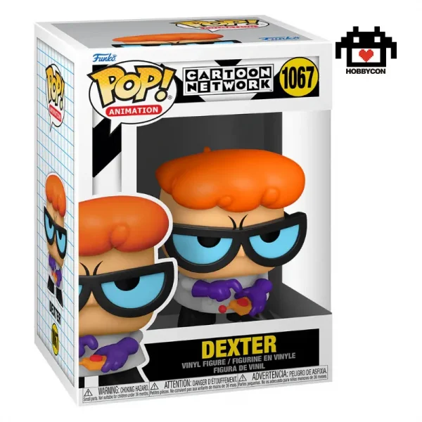 Dexter Laboratory-Dexter-1067-Hobby Con-Funko Pop
