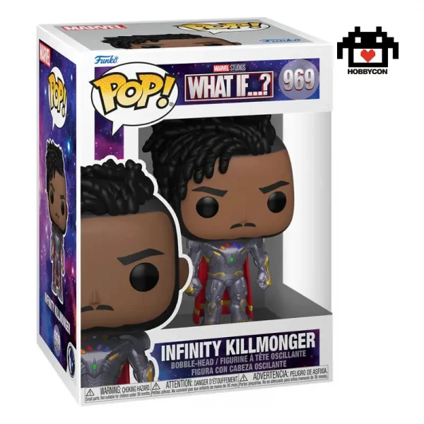 Marvel-What If-Infinity Killmonger-969-Hobby Con-Funko Pop
