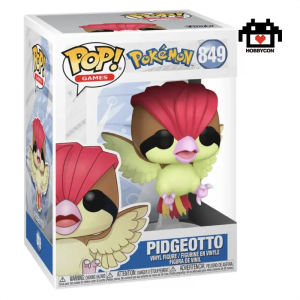 Pokemon-Pidgeotto-849-Hobby Con-Funko Pop