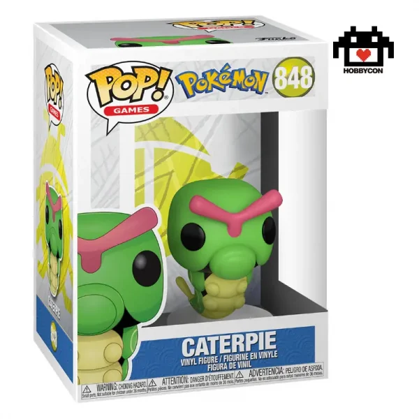 Pokemon-Caterpie-848-Hobby Con-Funko Pop