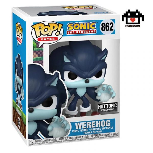 Sonic-Werehog-862-Hobby Con-Funko Pop