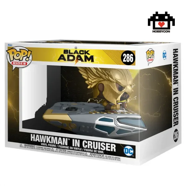 Black Adam-Hawkman-286-Hobby Con-Funko Pop
