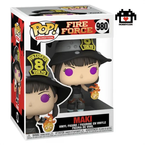 Fire Force-Maki-980-Hobby Con-Funko Pop