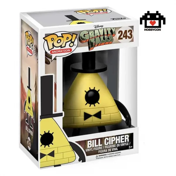 Gravity Falls-Bill Cipher-243-Hobby Con-Funko Pop