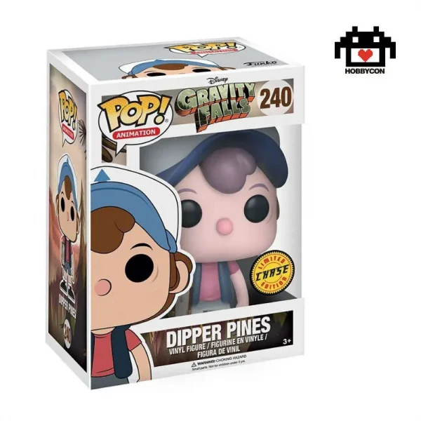 Gravity Falls-Dipper Pines-Chase-240-Hobby Con-Funko Pop